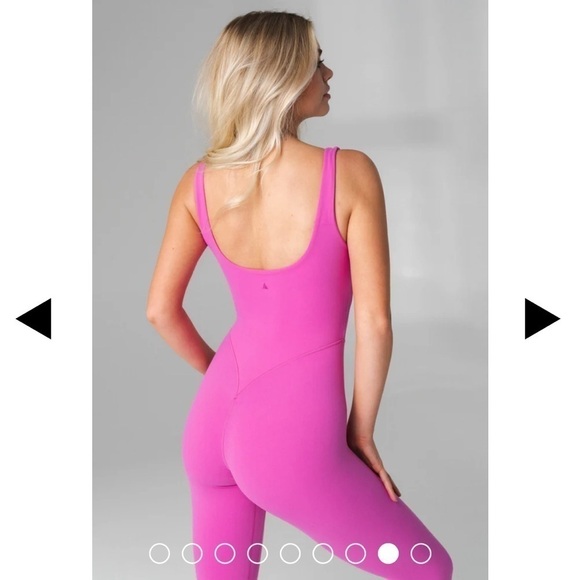 Vitality (Balance Athletica) Cloud II Jumpsuit Fuschia - Picture 4 of 7